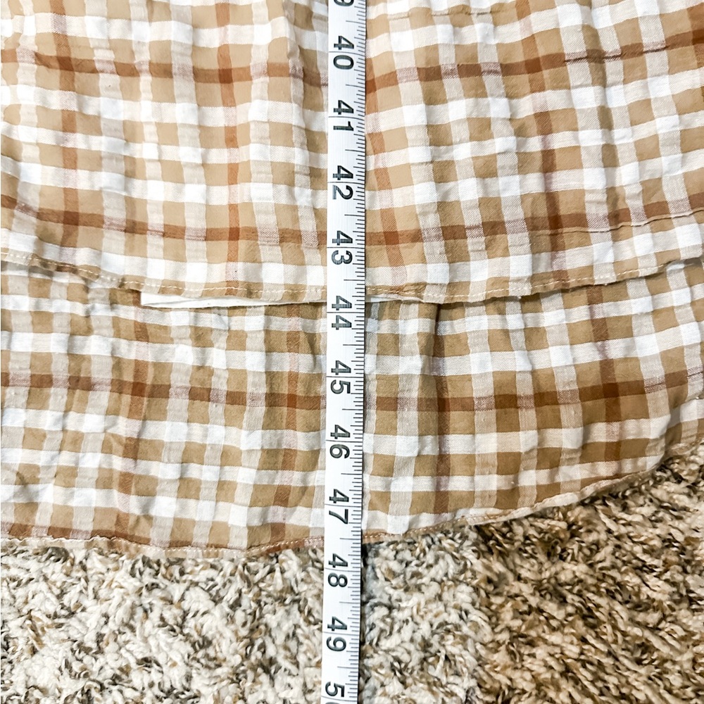 English Factory Plaid Midi Women’s Dress - Size Large - Picture 11 of 11